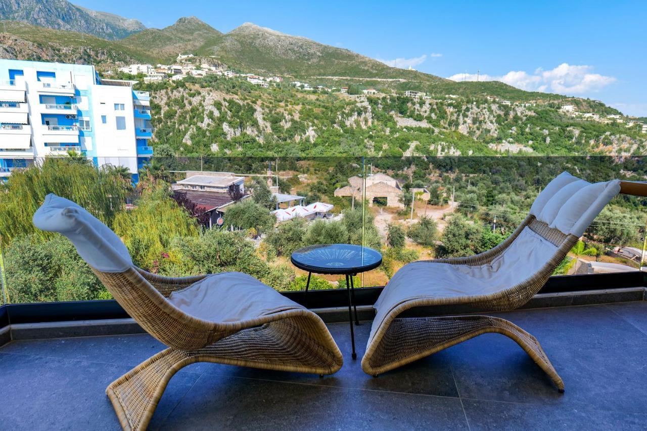 Blue Boutique Hotel Dhërmi Eksteriør billede